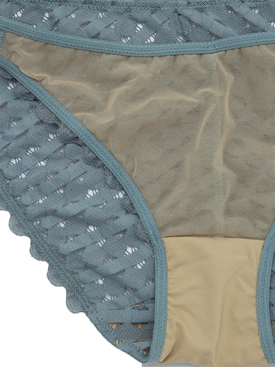 SABINA MAGGIE MAE CALL ME YOUR DARLING BIKINI PANTY - GREY