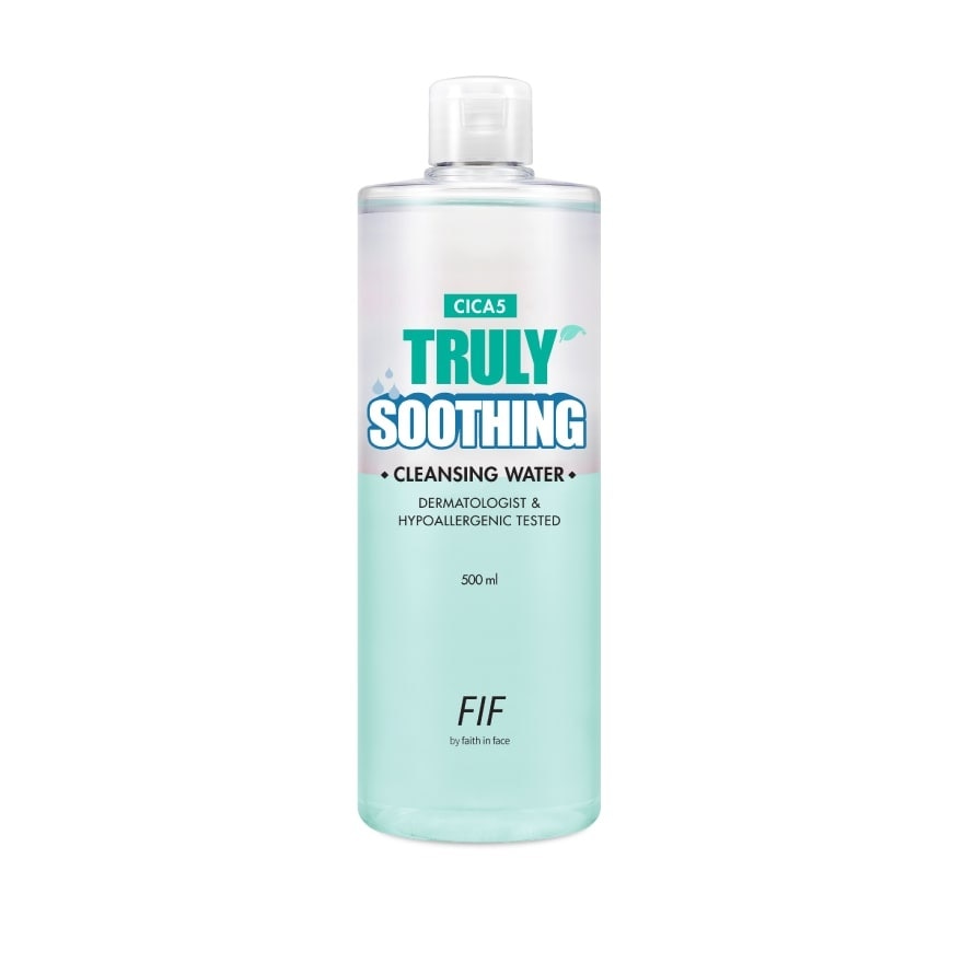 FIF By Faith in Face Cica5 Truly Soothing Cleansing Water 500 Ml.