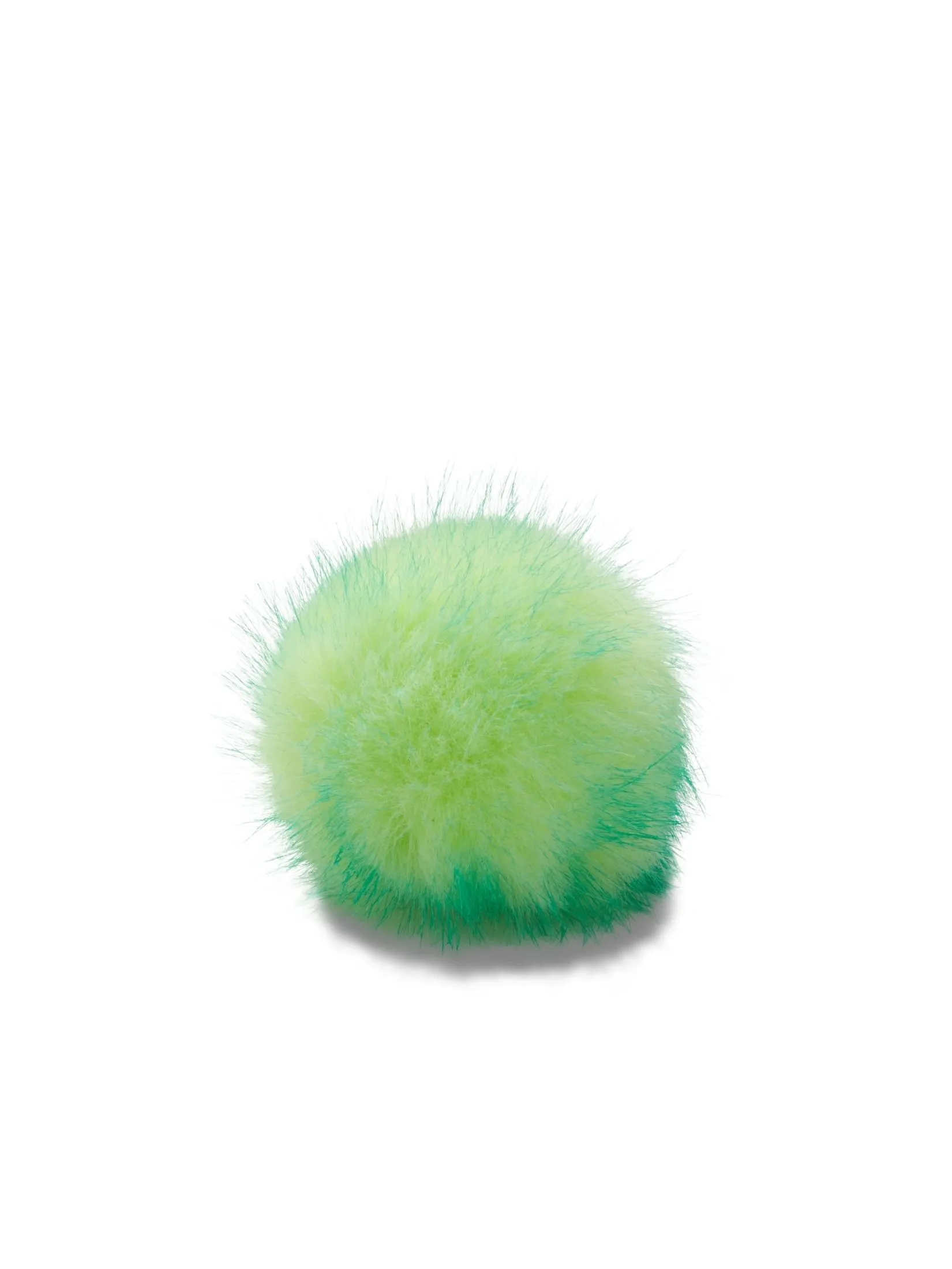 CROCS JIBBITZ™ GREEN LONG HAIR PUFF