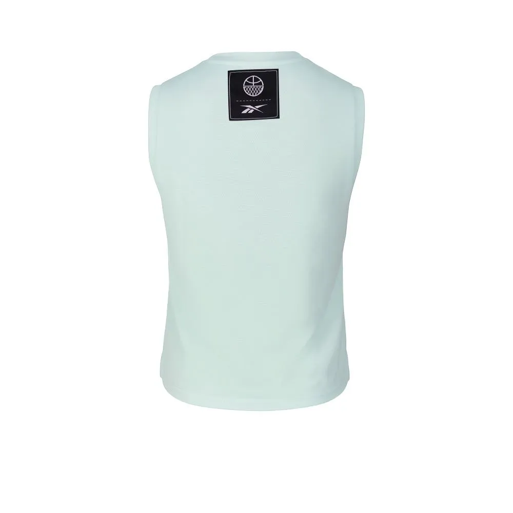 REEBOK ID Basketball Mesh Women Training Tank Green - RE099AP248ENTH