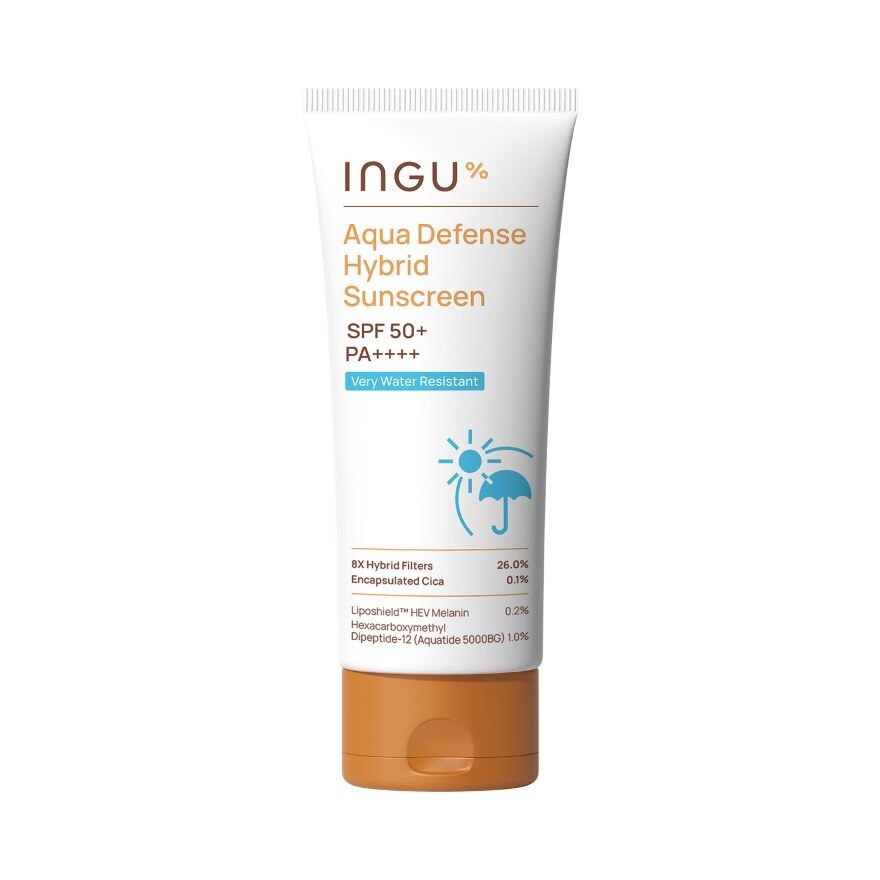 INGU Aqua Defense Hybrid Sunscreen SPF50+ PA++++ 70 g.