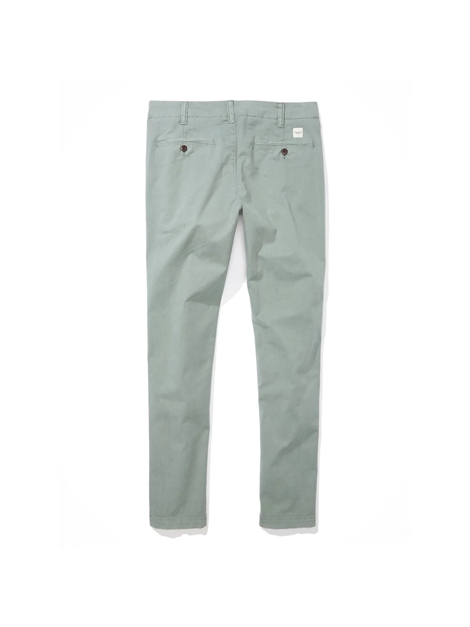 AMERICAN EAGLE MEN 4720 ATHLETIC SKINNY LIVED IN KHAKI 353 OVERCAST GREEN