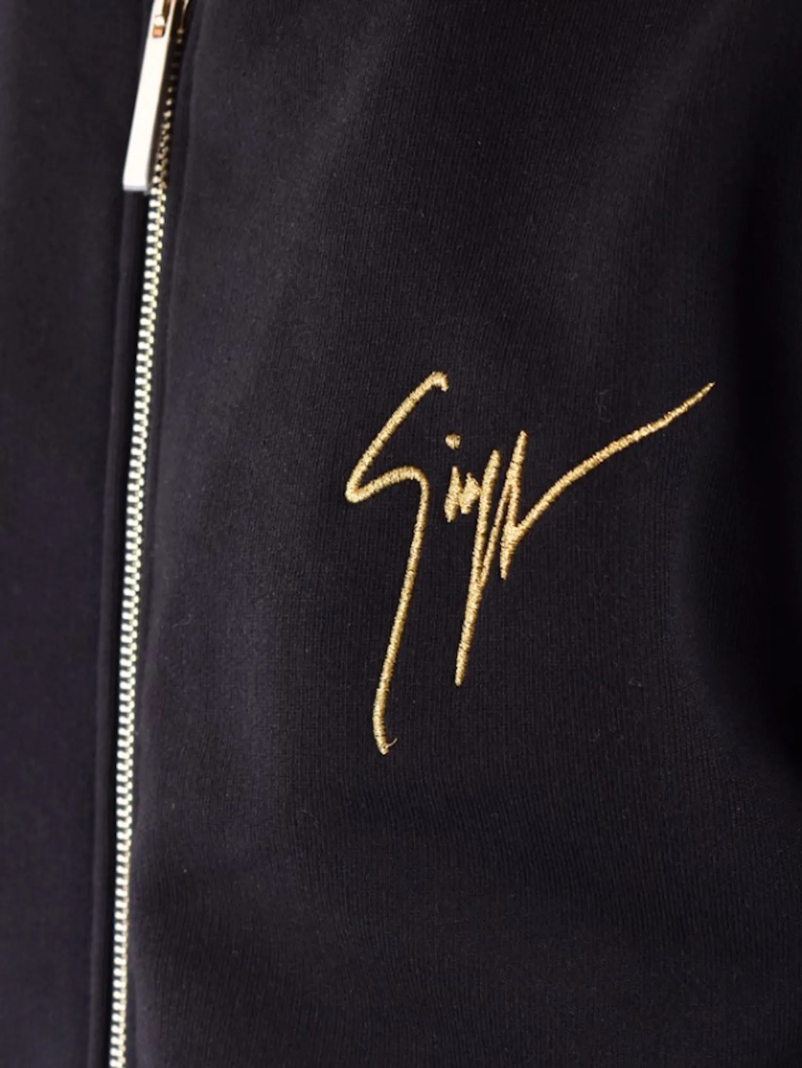 GIUSEPPE ZANOTTI MEN THE HOODIE LR-17 NERO BLACK