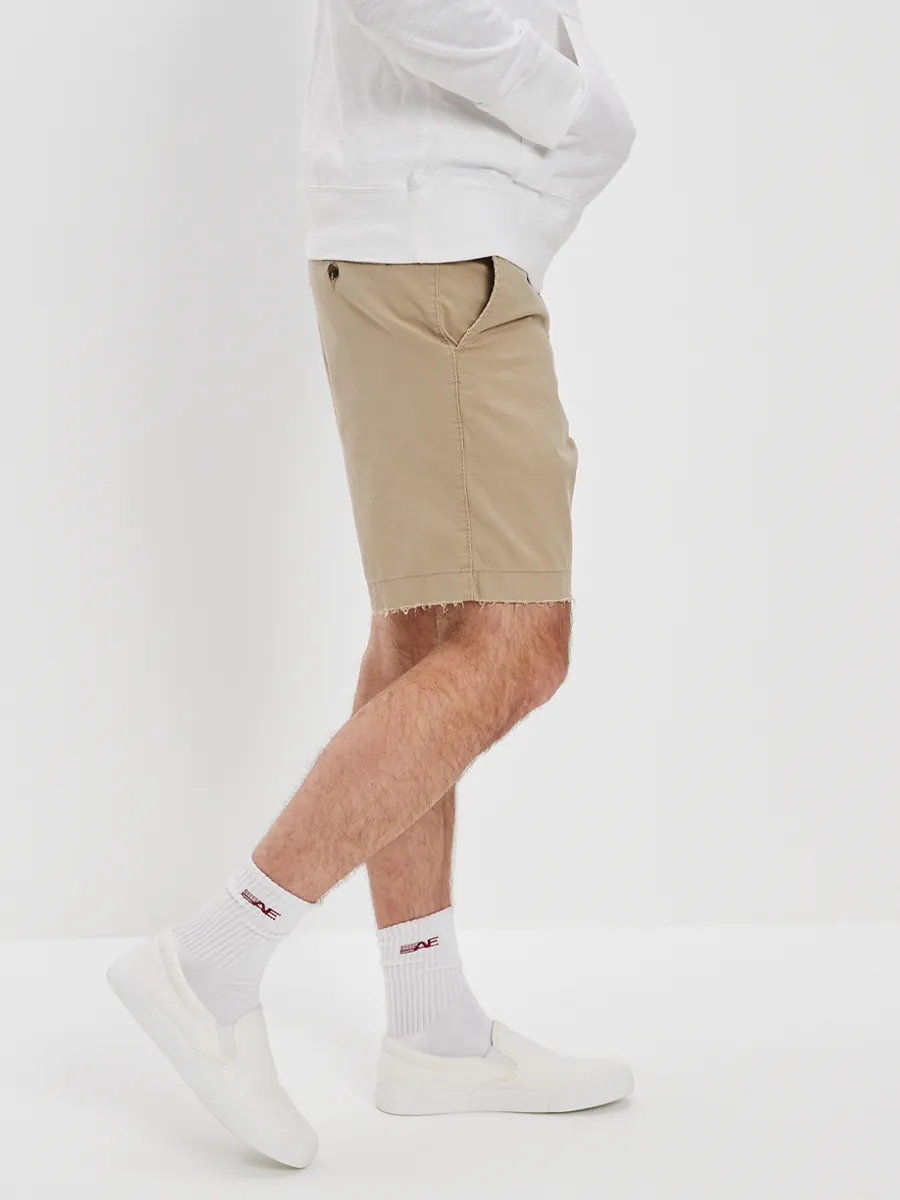 AMERICAN EAGLE MEN 7336 P/D LIVED IN KHAKI SHORT 9 IN 212 KHAKI