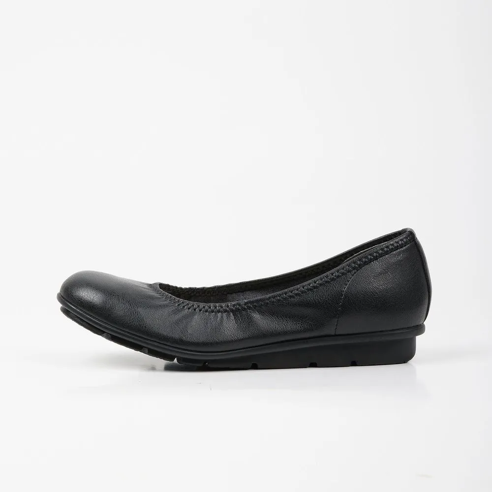 JOLI SNOB Black Comfort Flat ACT-39800
