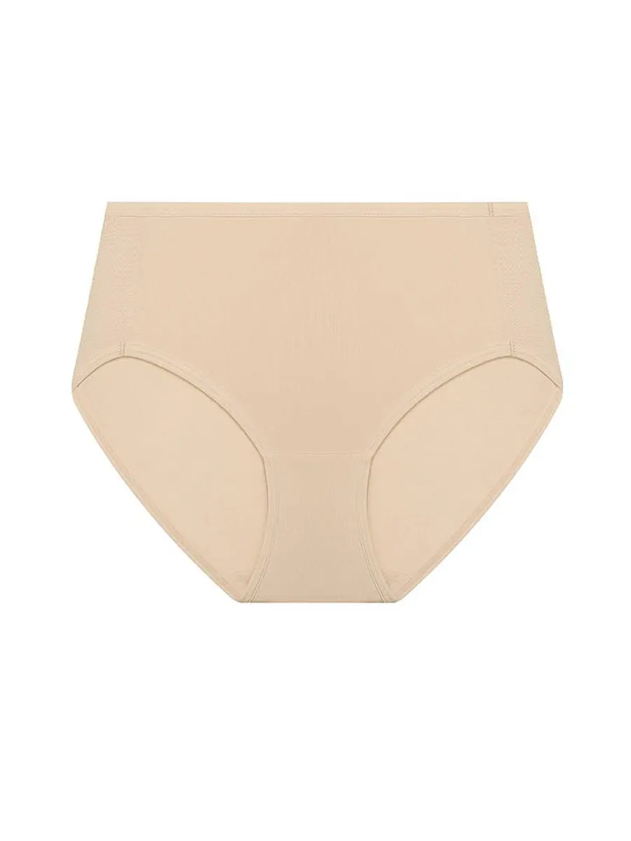 SABINA Microfiber High Waisted Panty - Sand