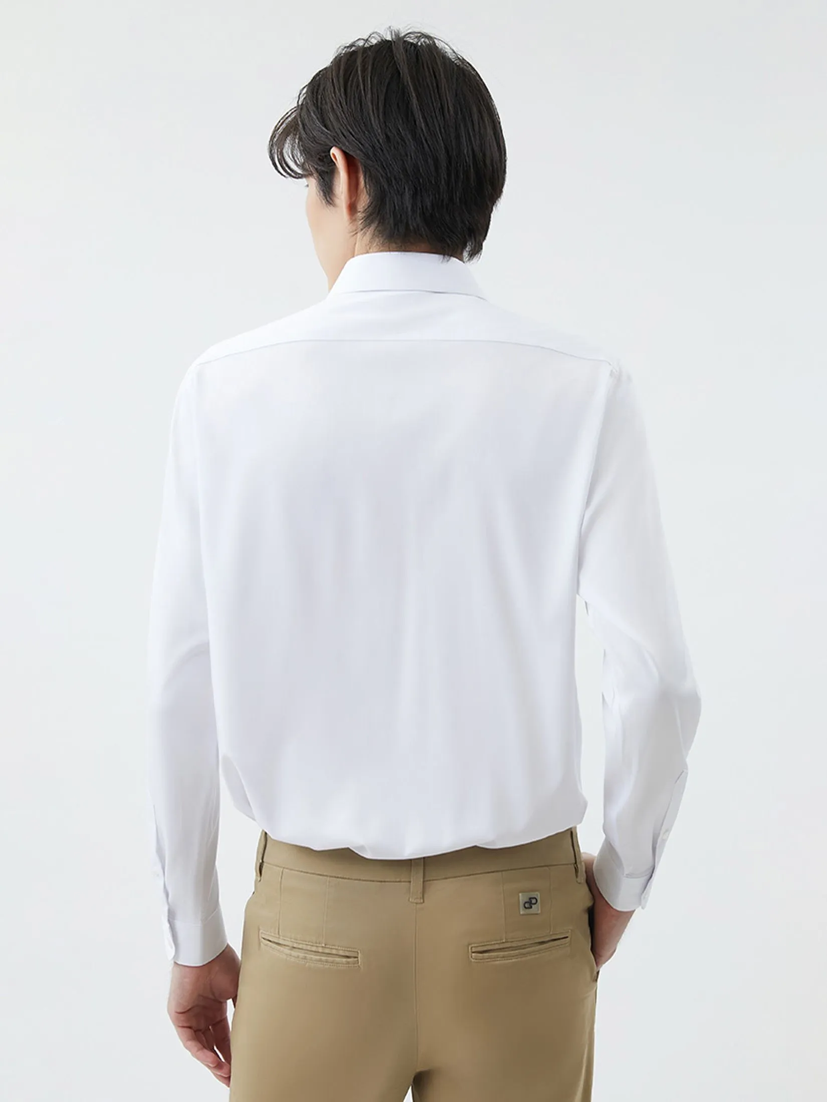 DAPPER DAPPER NO MORE IRON Regular Fit Shirt White