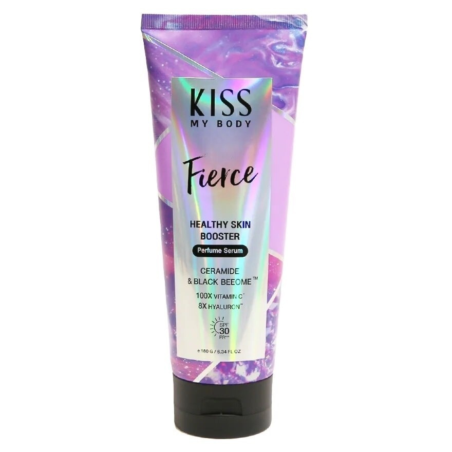 Kiss My Body Healthy Skin Booster Perfume Serum SPF30 PA+++ Fierce 180 G. โลชั่นน้ำหอ