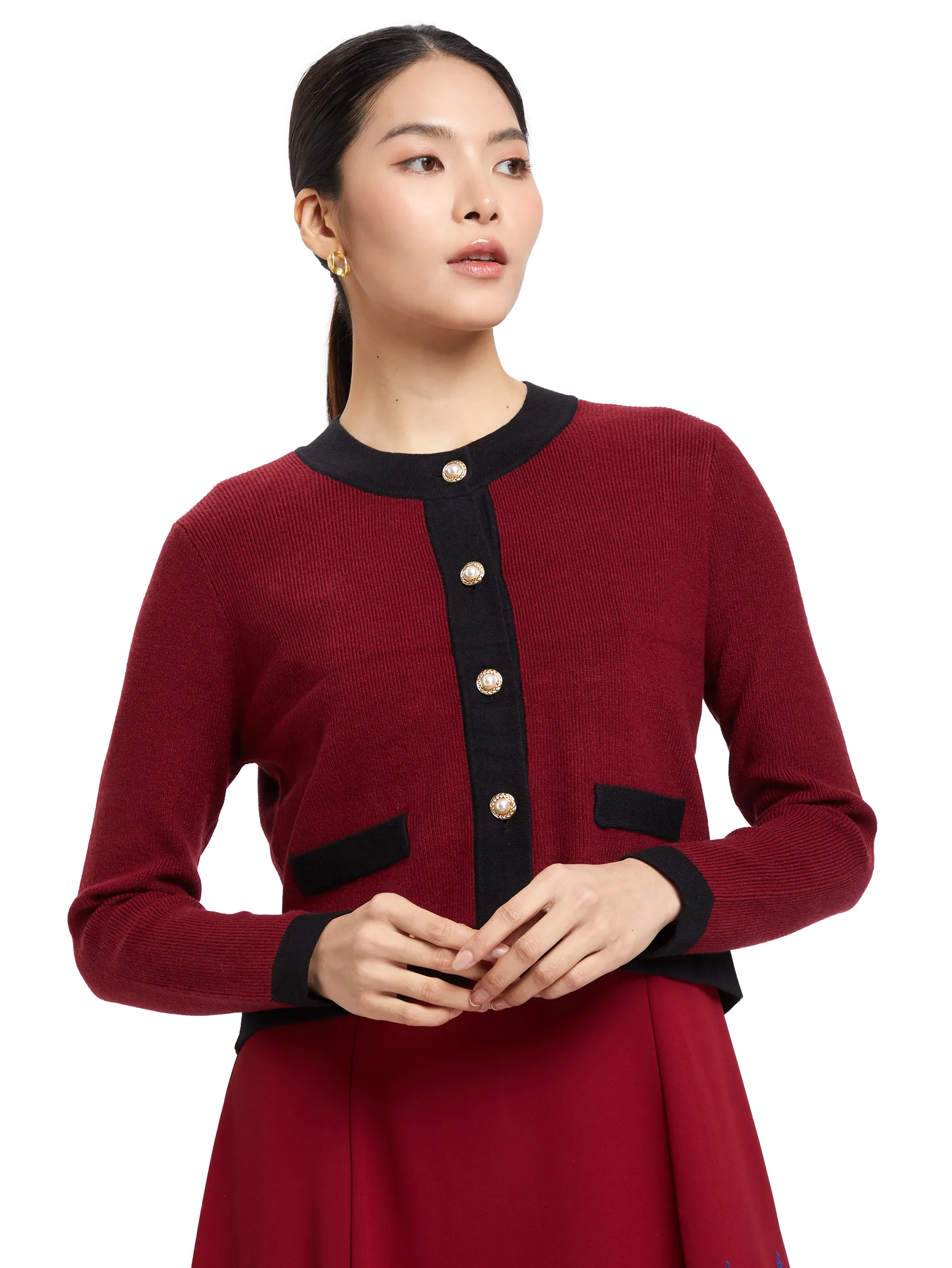 EXPRESSIONS Women Cardigan Long Sleeves