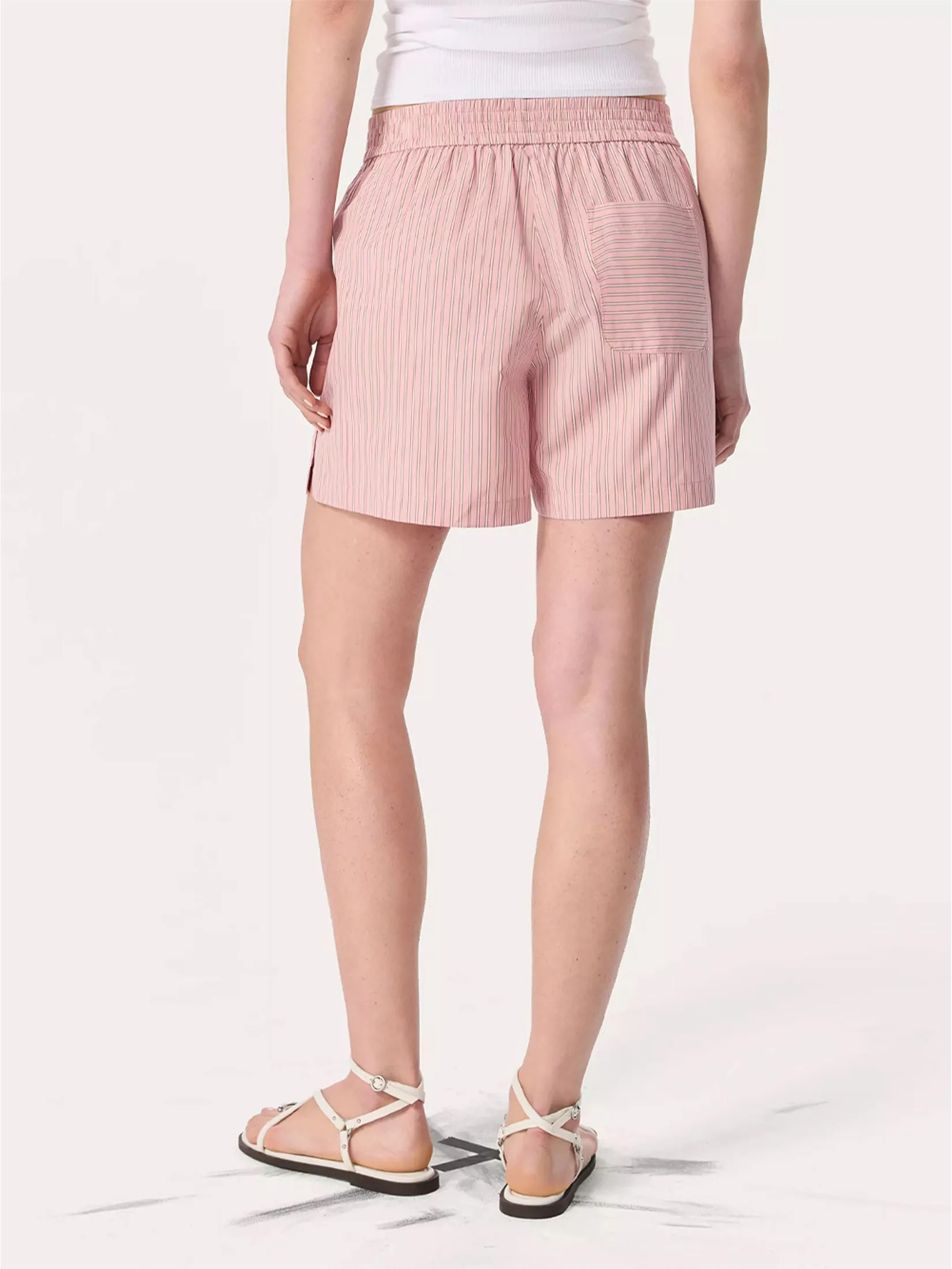 RAG & BONE Women Emma Stripe Poplin Short