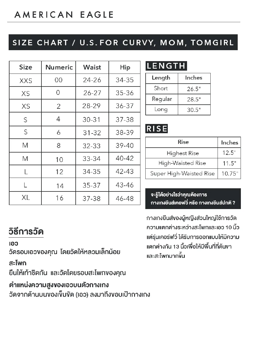 AMERICAN EAGLE CROSSOVER MOM JEAN 391 OCEAN AQUA