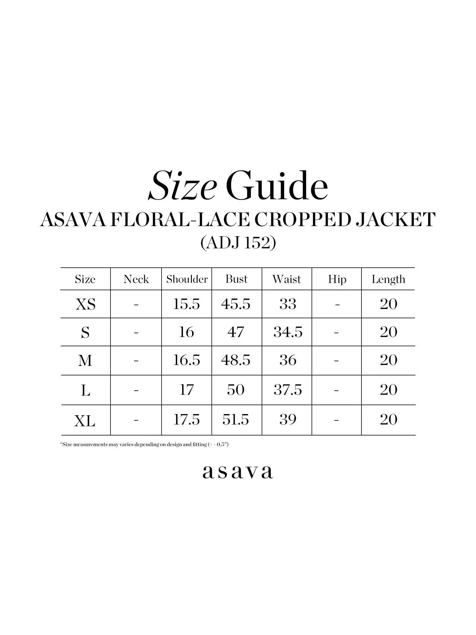 ASAVA ( AW24 )Asava Floral-lace Women Cropped Jacket White