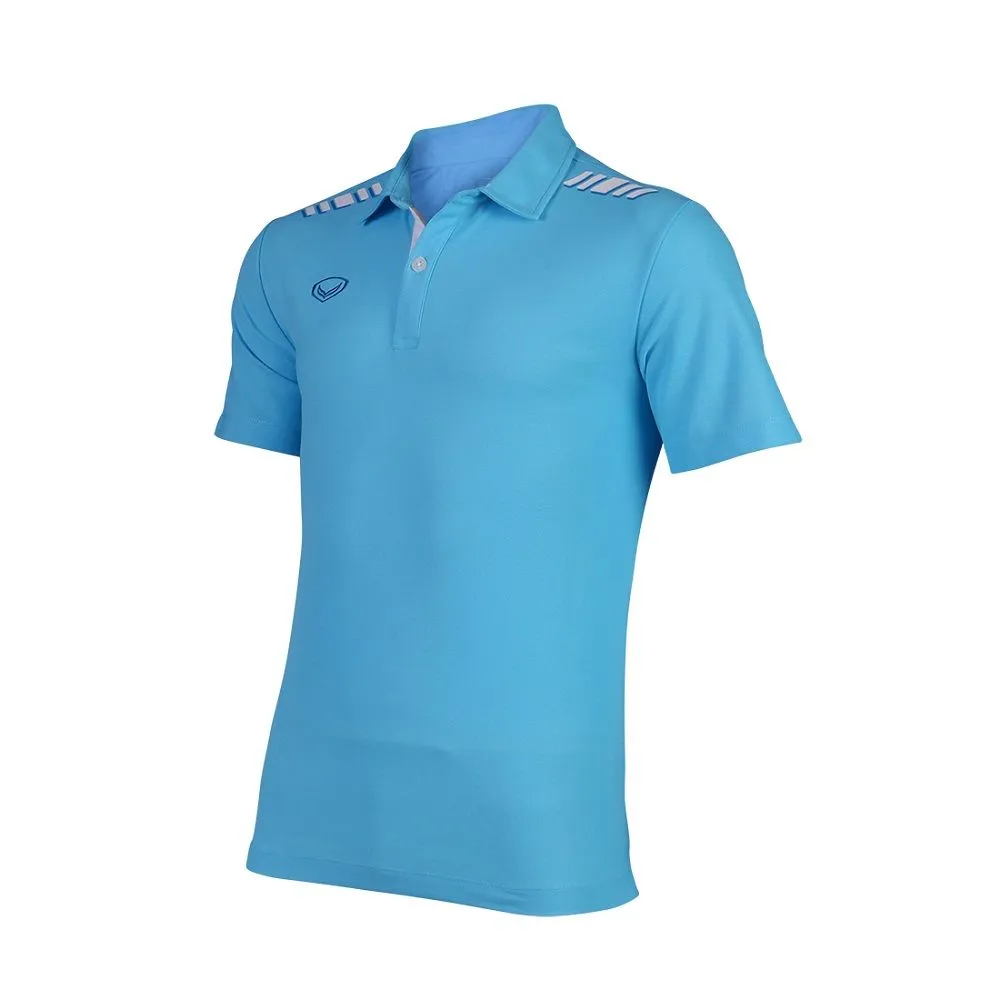 GRAND SPORT Light blue Men's polo shirt (012262)