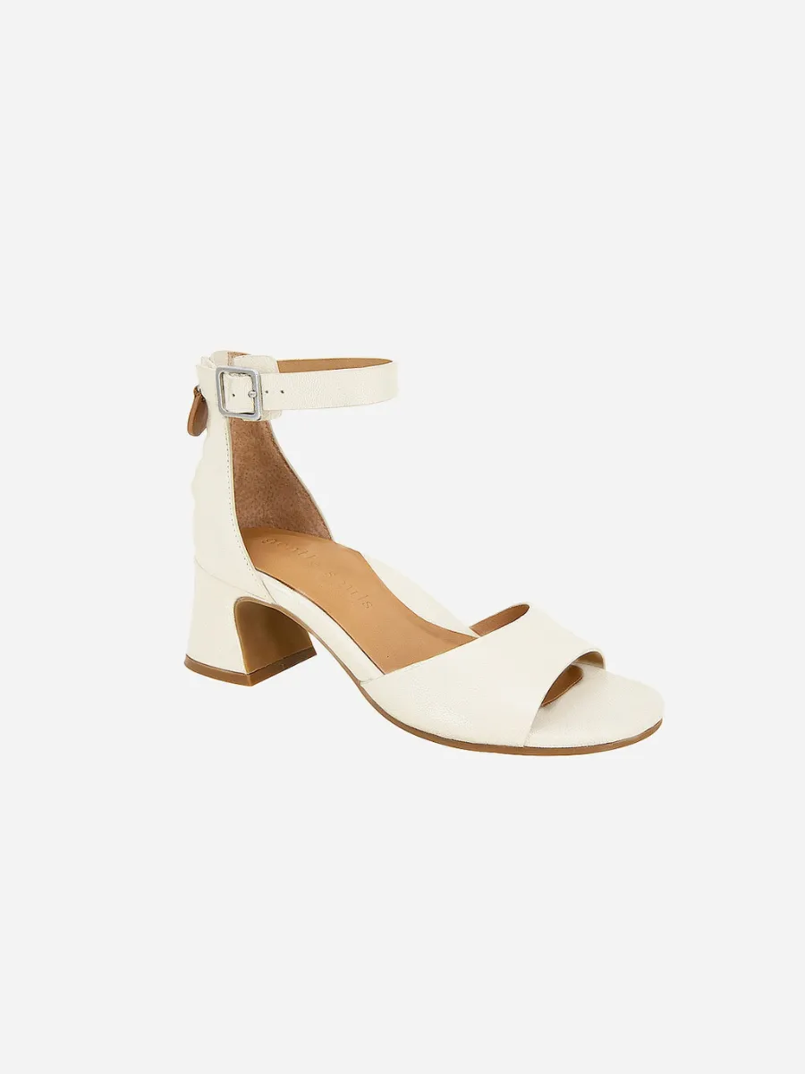 KENNETH COLE WOMEN'S HEELS IONA / ICE METALLIC LEATHER