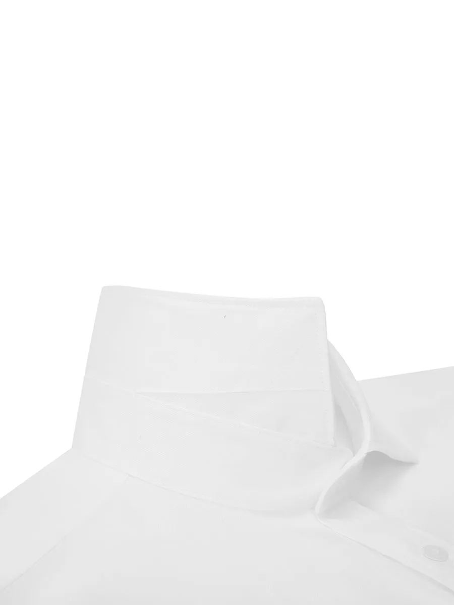 G2000 Men Clothing Short Sleeves Formal Shirt  Smart Fit  White