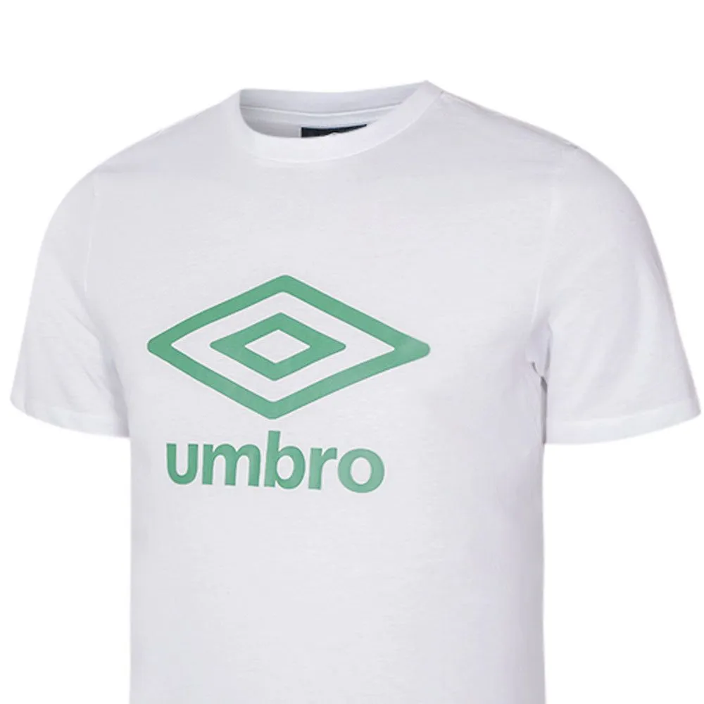 UMBRO Men T-Shirt Large Logo 2025 White - UM126AP482EITH