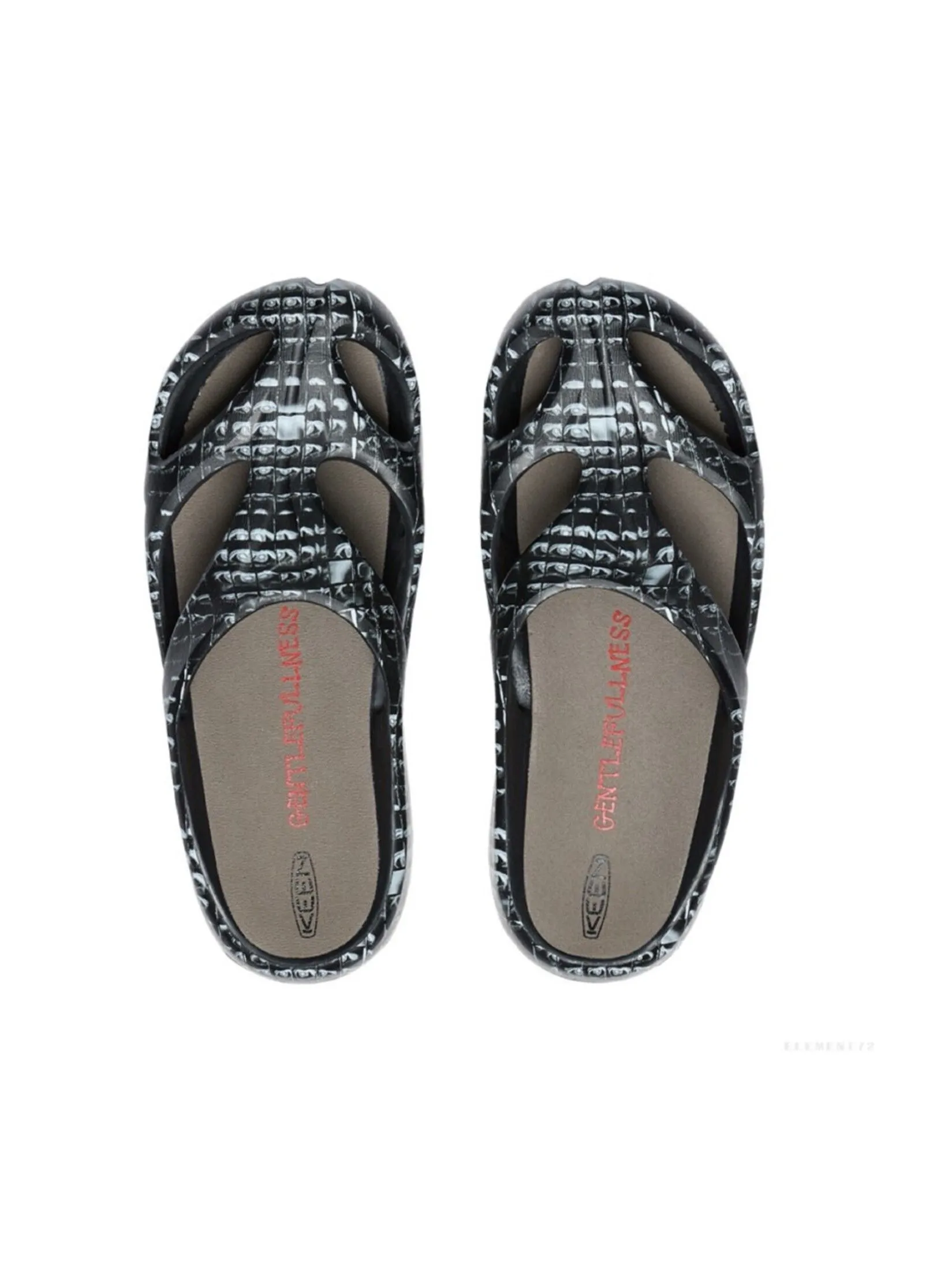 KEEN All Gender Sandals Shanti Arts Clog x Gentle Fullness (GF EYES)