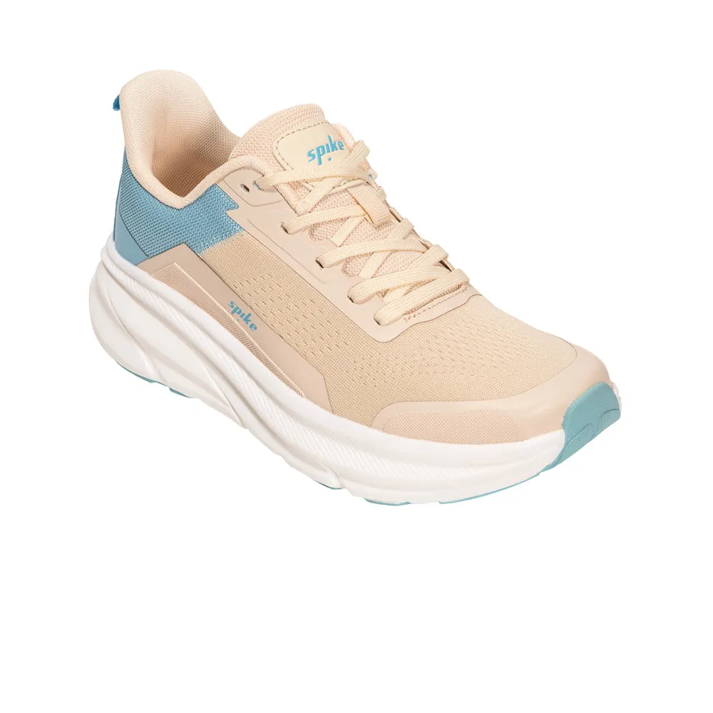 SPIKE Dynamic Run Men Running Shoes Beige - SP696SH396ENTH