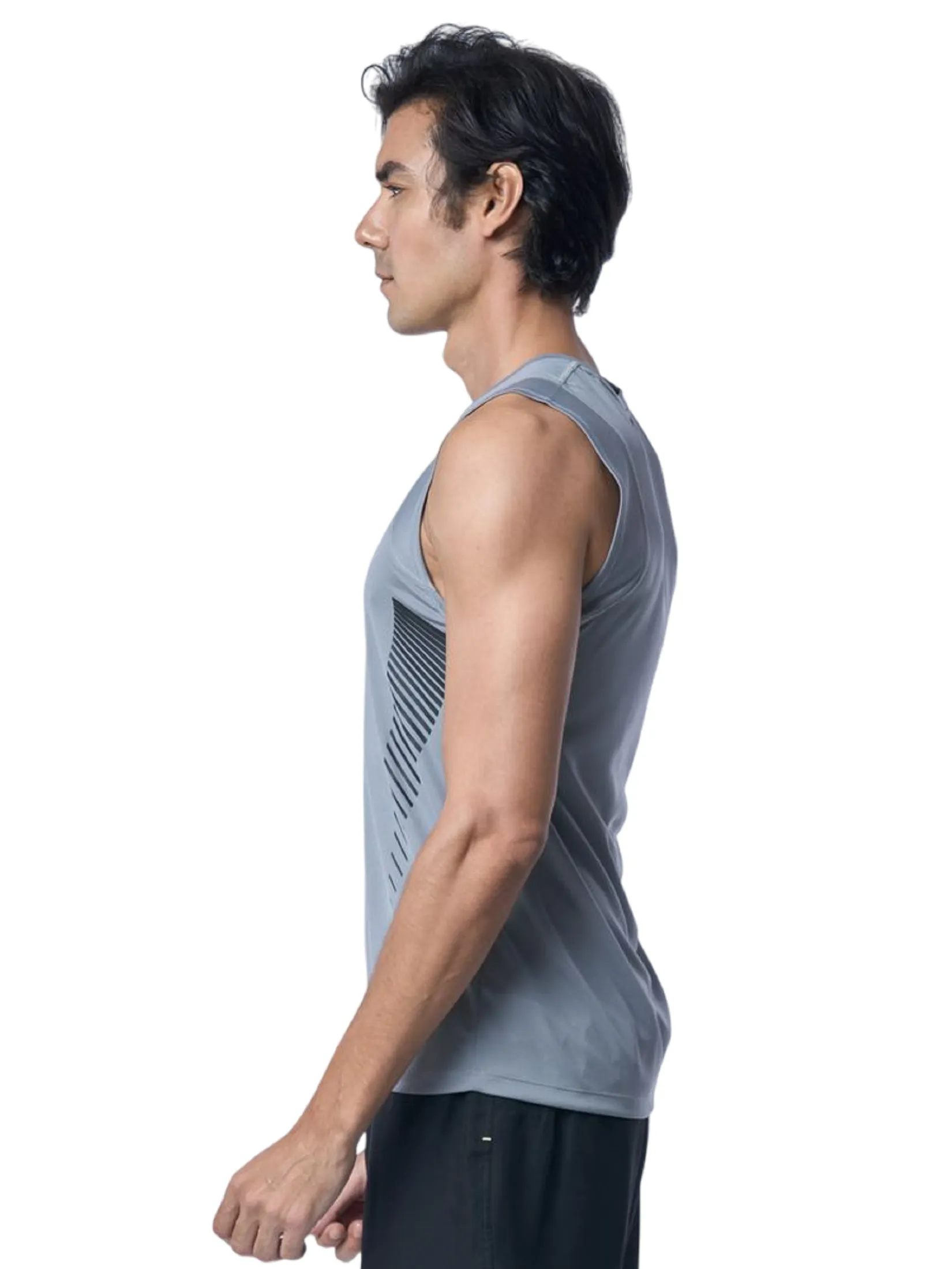 XOLO Gray MEN INTO THE WILD TANK TOP (040107)