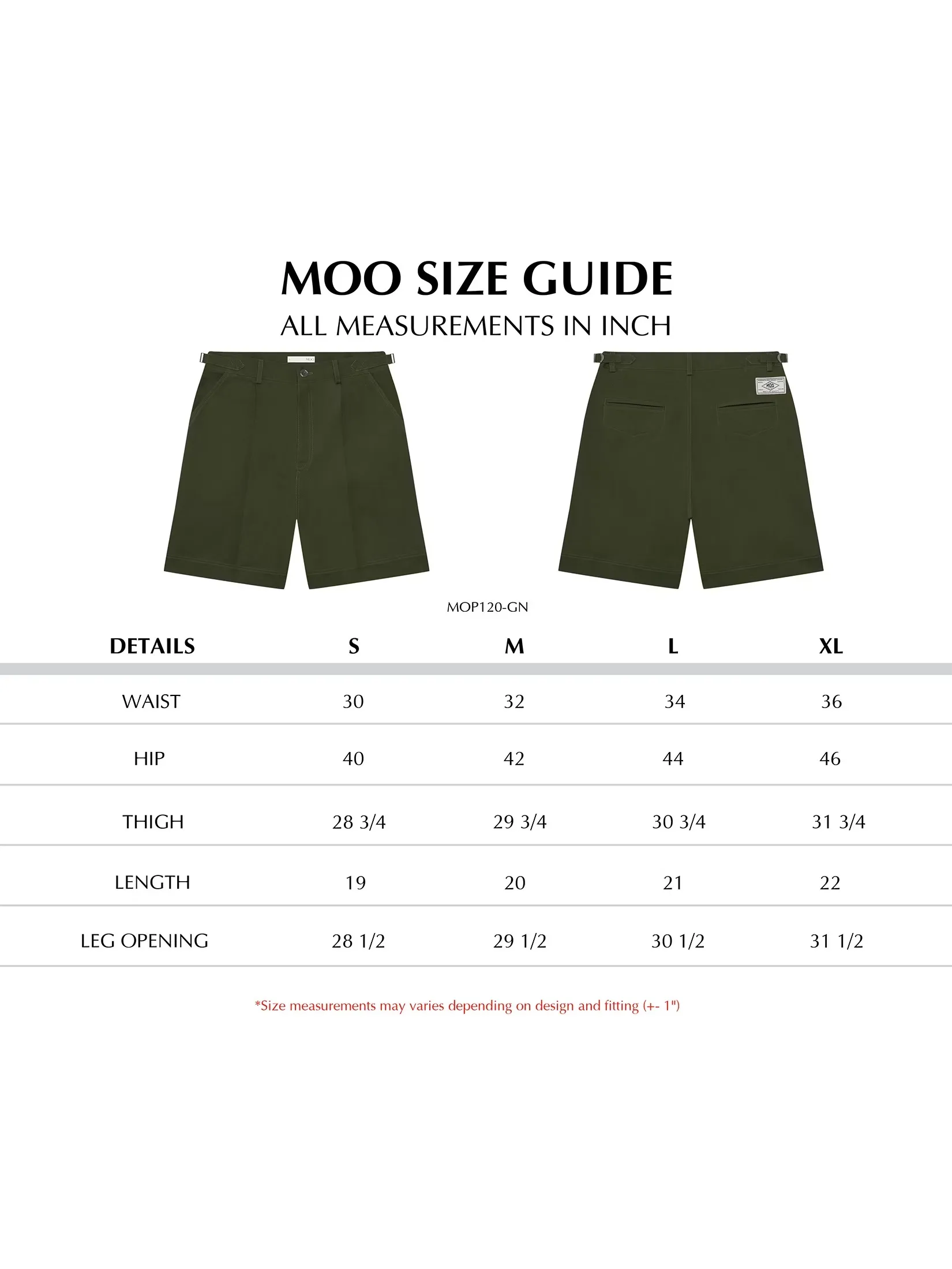 MOO [MOO 6/25] Classic Tailored Shorts Green
