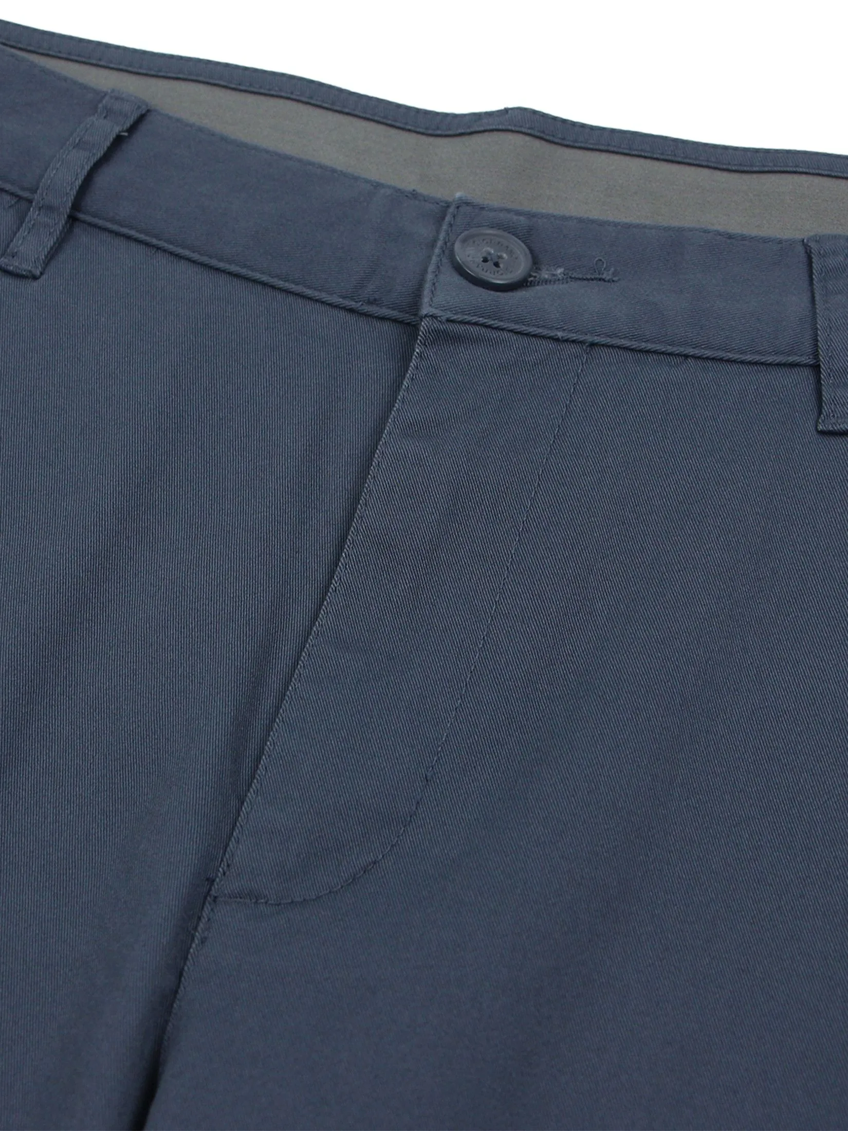 GIORDANO Men's Super Stretch Easy Care Pants (180 Waistband) Grey Cavalry