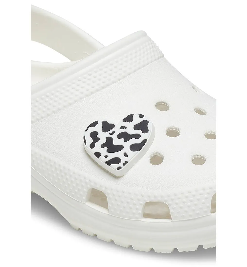 CROCS Jibbitz Shoes Charm Cow Print Heart Multi Color - CR024AC942CMTH
