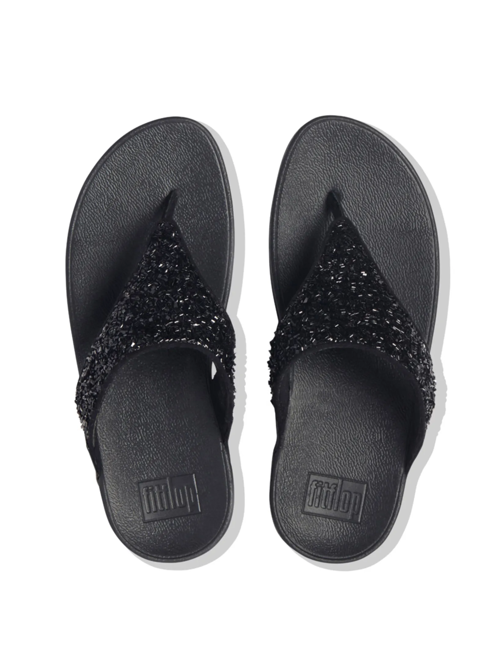 FitFlop™ WOMEN S COMM-LULU SHIMMERFOIL BLACK
