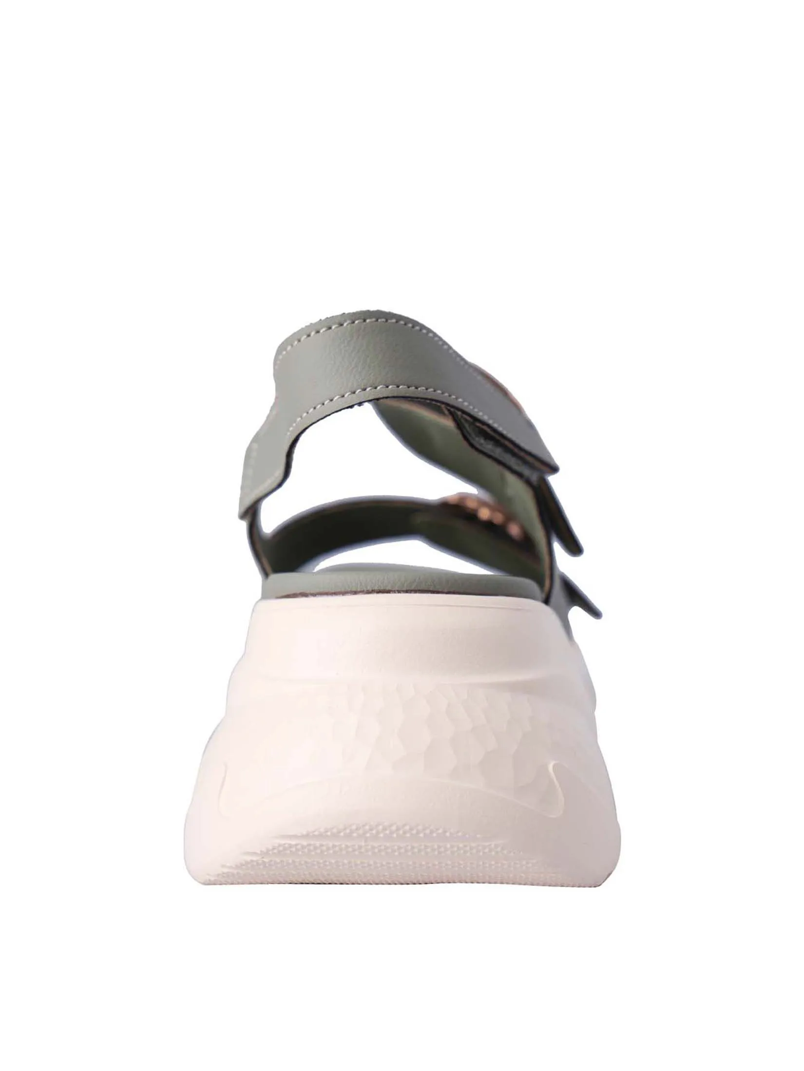 VILLAINS SF INCA Women's Platform Heeled Sandals GREEN