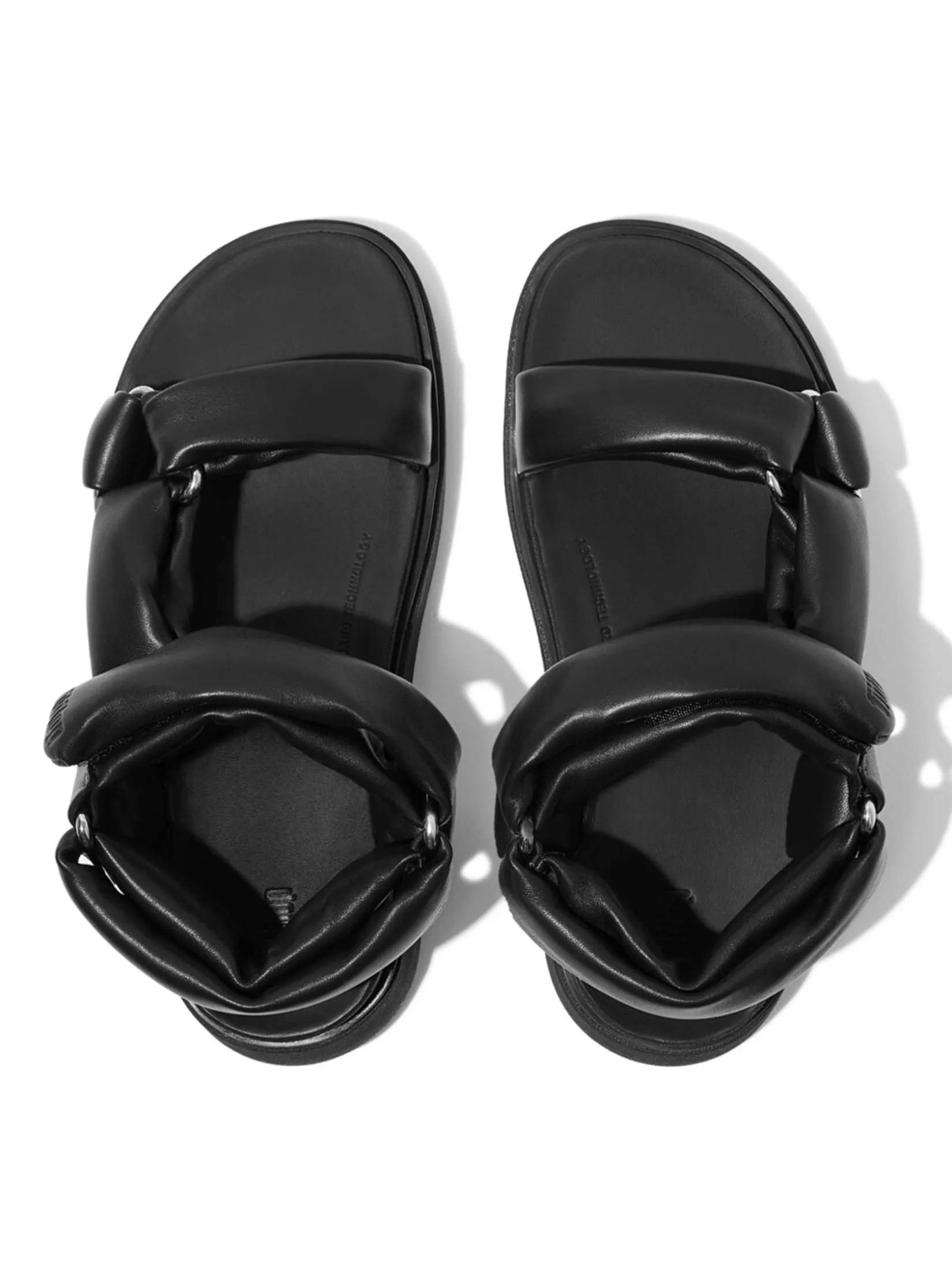 FitFlop™ WOMEN'S GEN-FF SOFT-LEATHER B/S BLACK