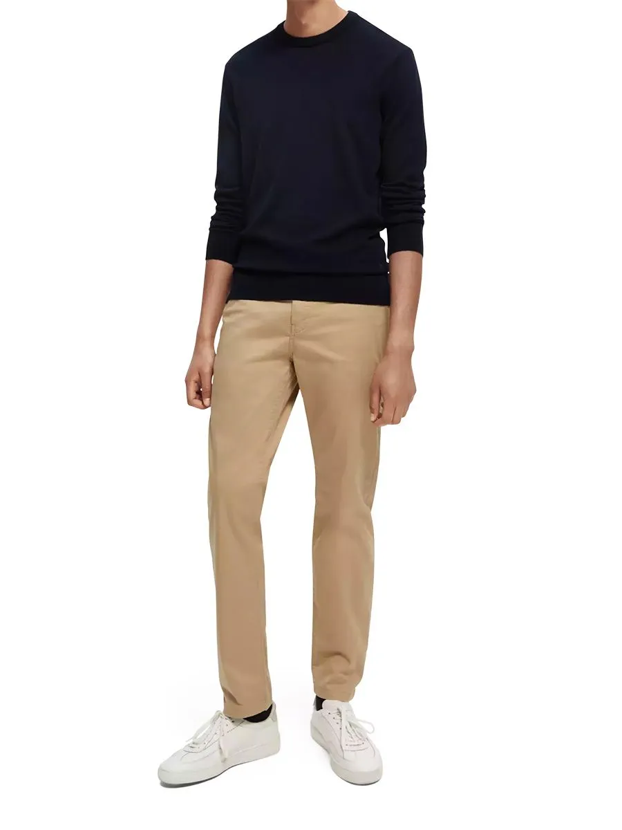 SCOTCH&SODA Men Chino Pant Stuart Regular Slim-Fit Essentials