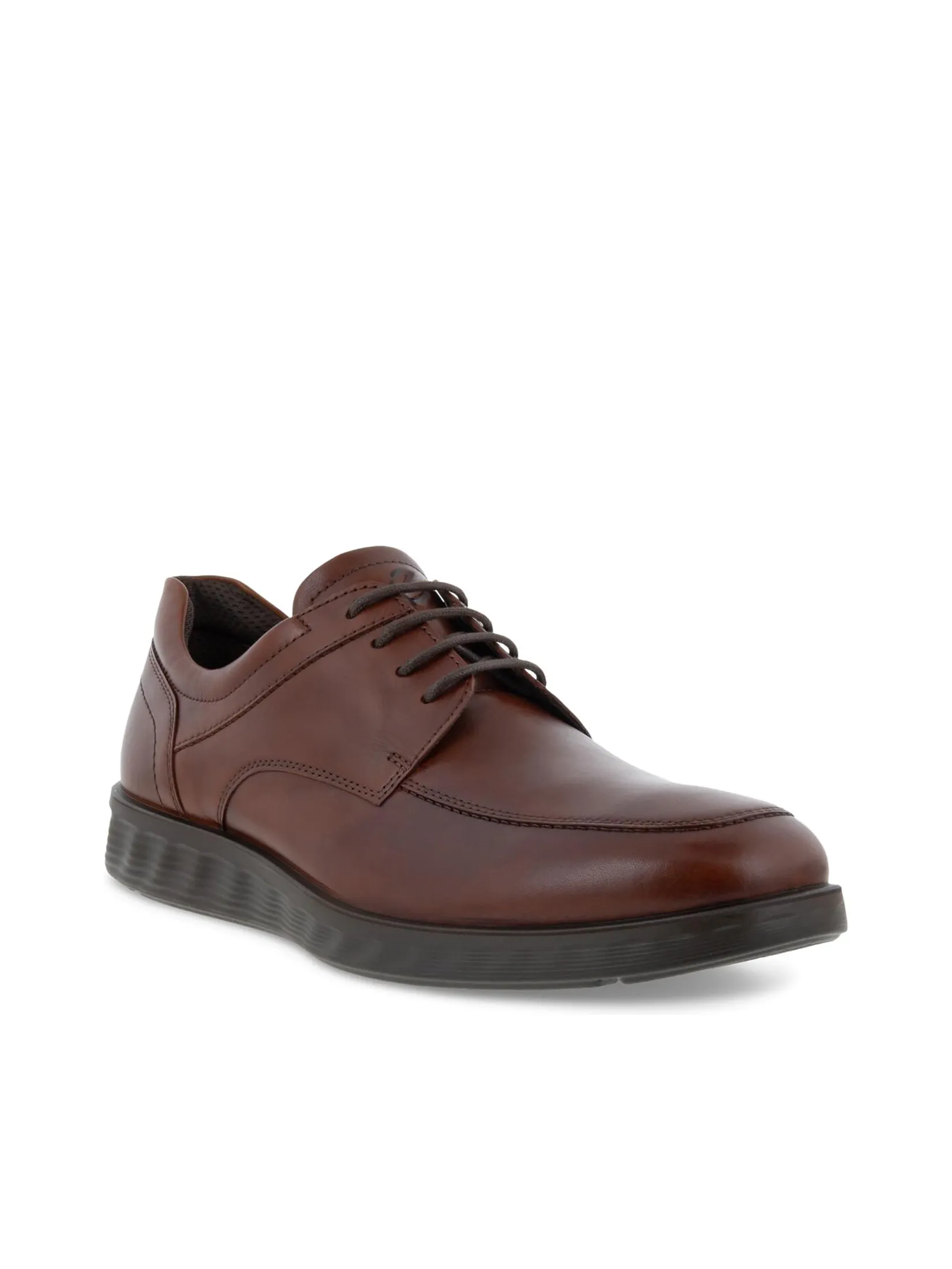 ECCO Men Leather Shoes Lite Hybrid Cognac
