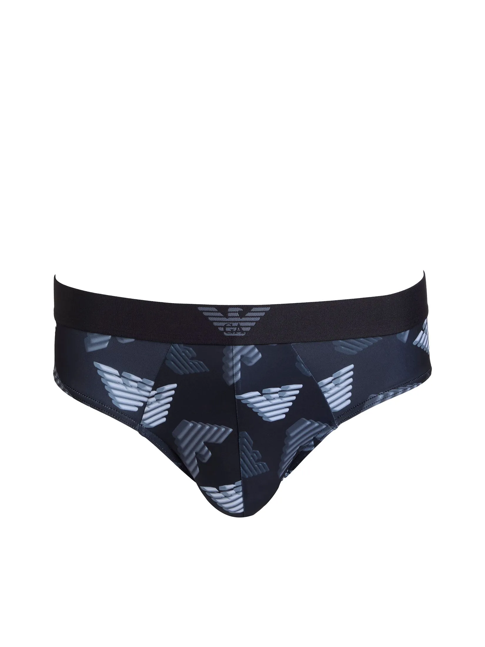 EMPORIO ARMANI Men Brief FW25 FC072 Eagle Black-Shade