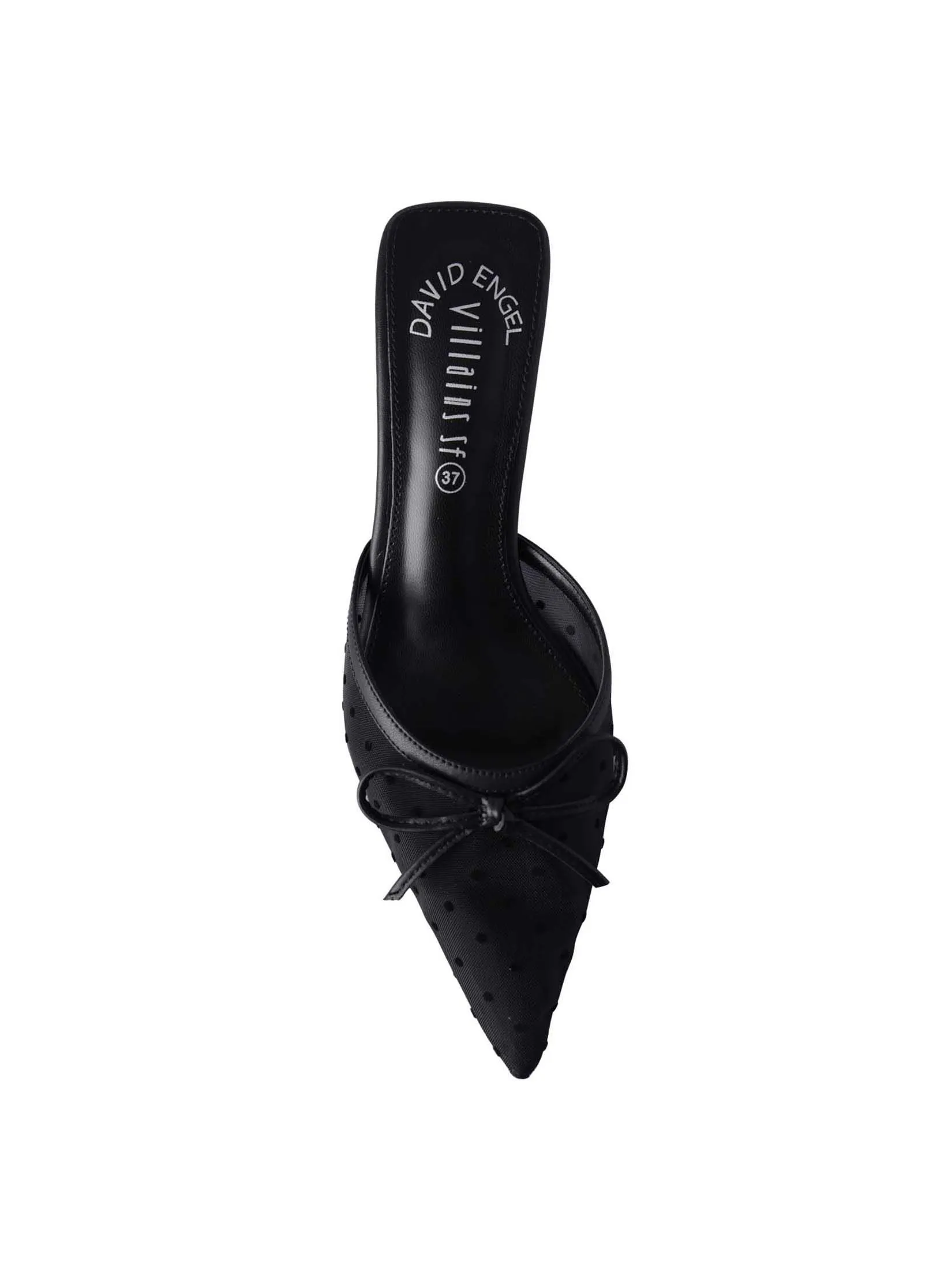 VILLAINS SF MILLY Women's Mule Heels BLACK