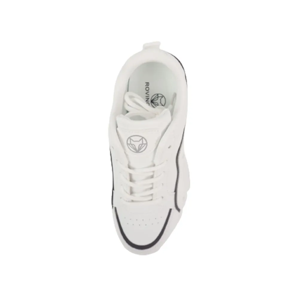 ROVING FOX White/Black Sneakers FW1946