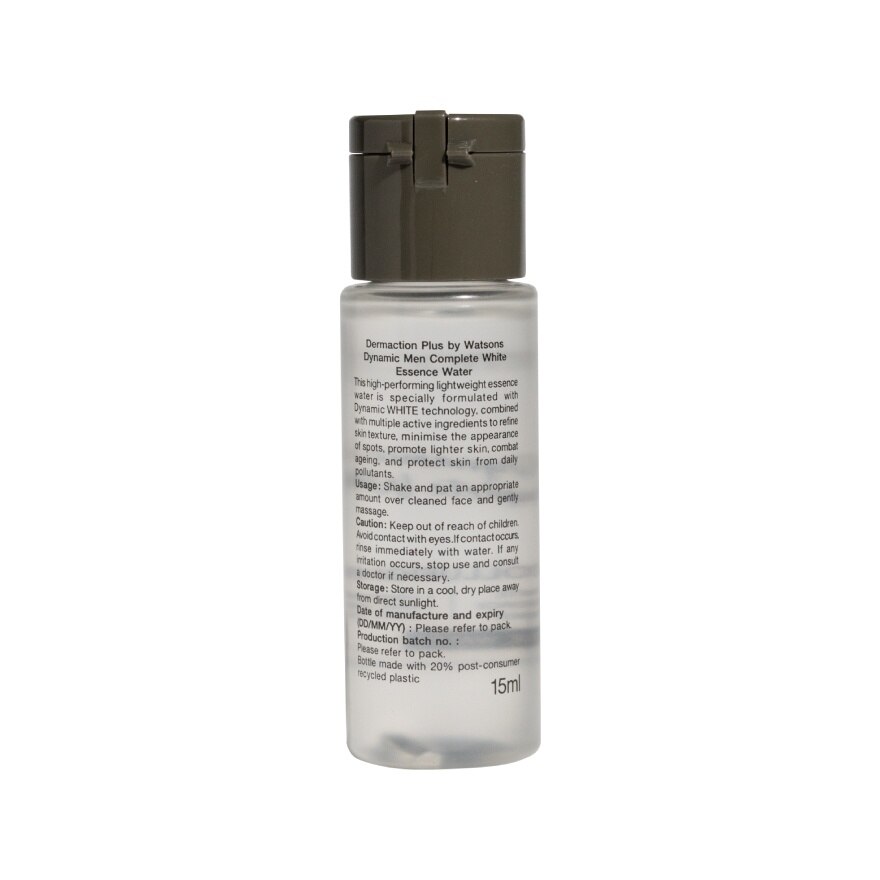 Dynamic Men Complete White Essence Water 15ml.