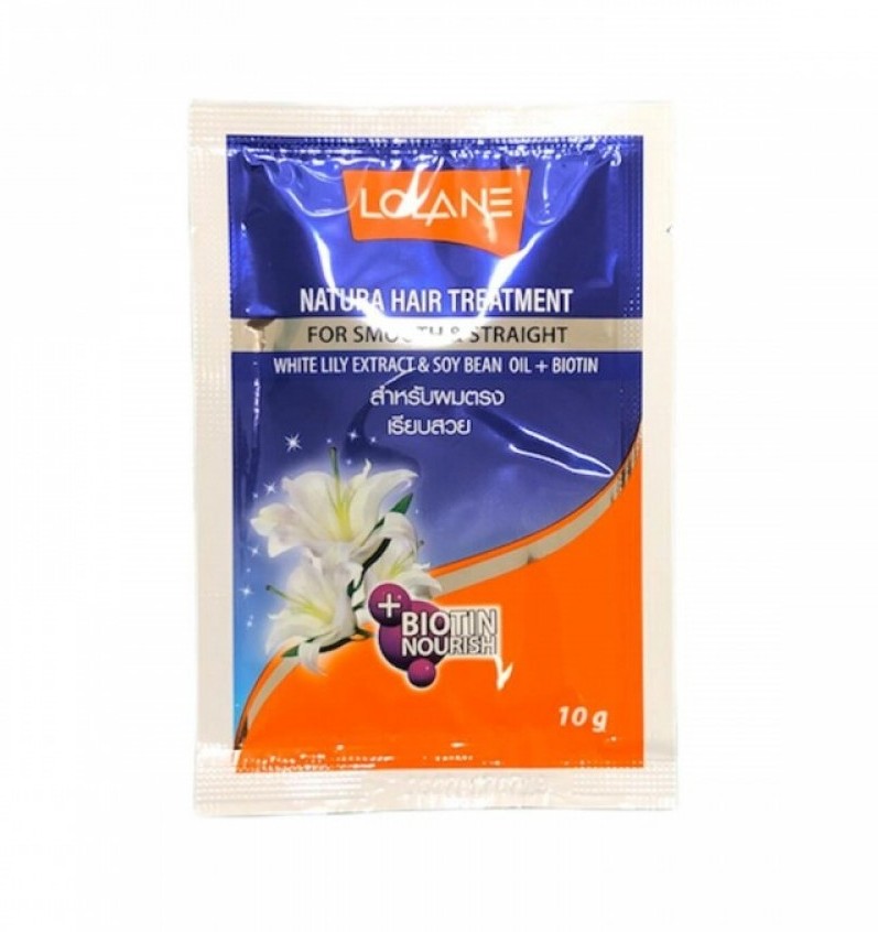 12 шт Маска с белой лилей Natura Lolane 10 мл