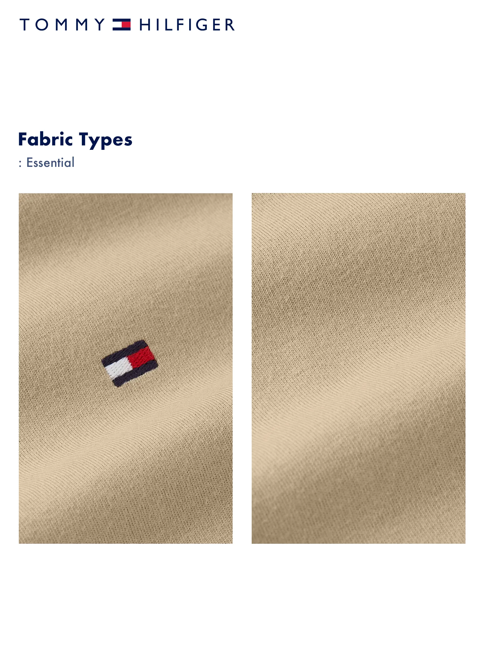 TOMMY HILFIGER MEN TEE BROWN Regular Fit