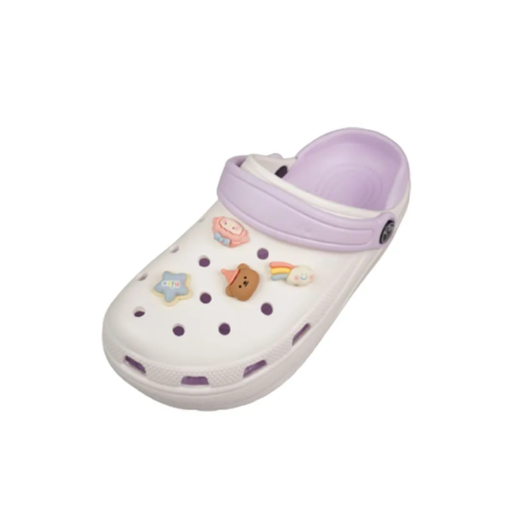 ROVING FOX White/Purple Sandals RF6423