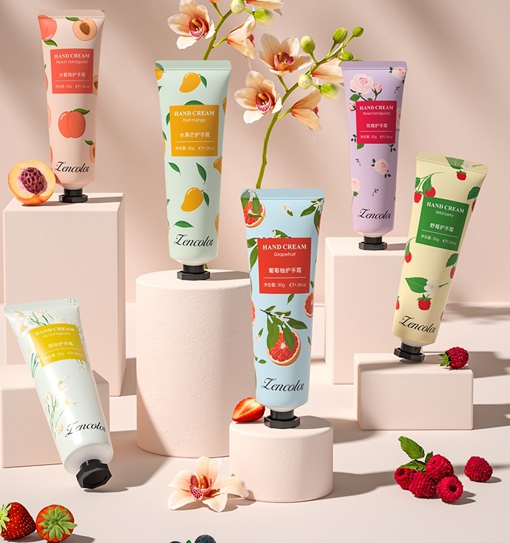 Парфюмированный увлажняющий крем для рук Seomou 30 гр 5 ароматов