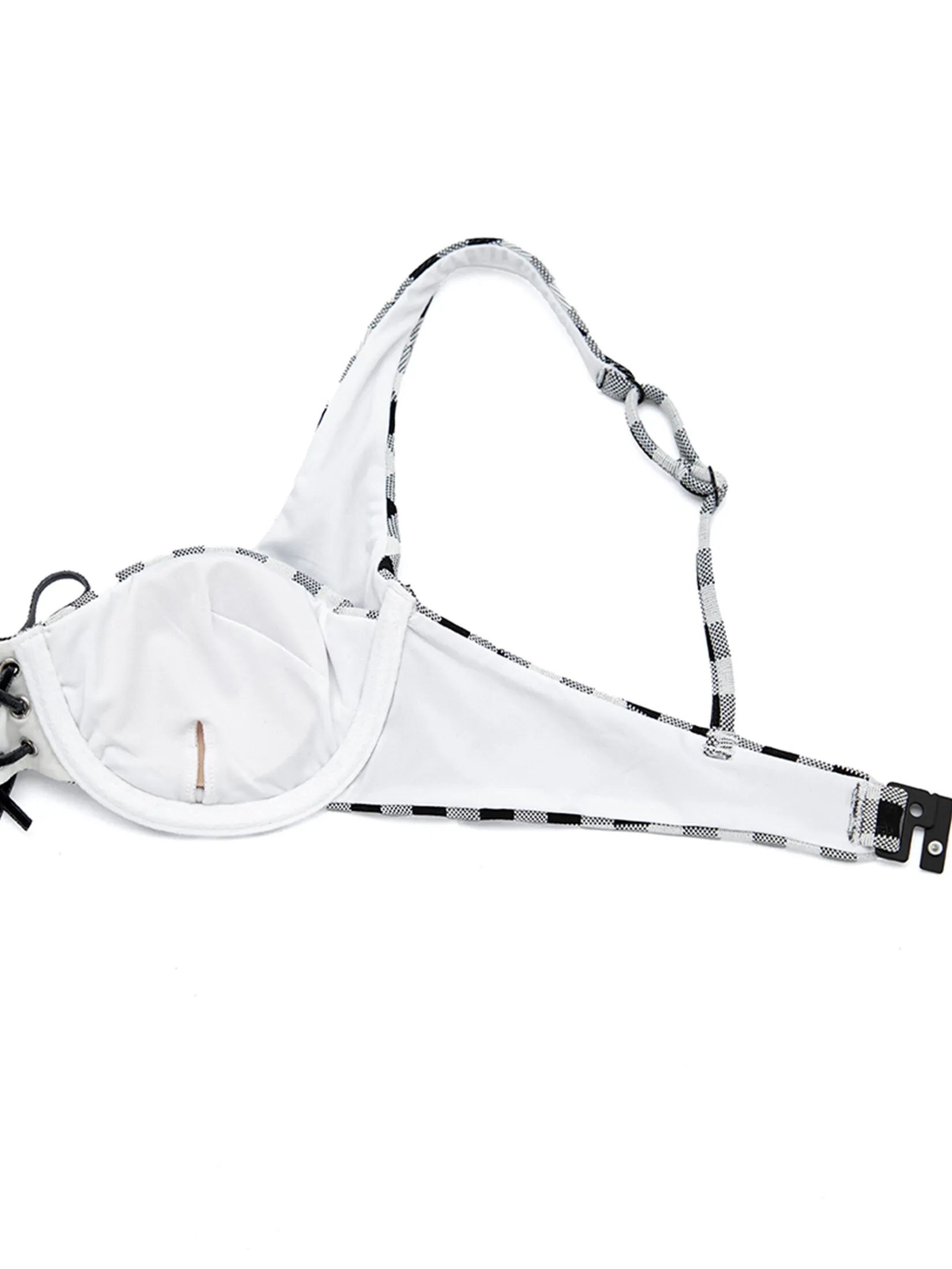 SABINA SWIM SS 25 Woman | CHERRY ON TOP Nottingham Swim Top - Black