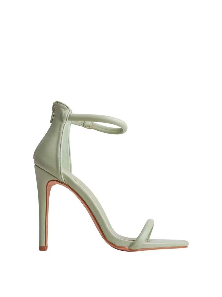 VILLAINS SF ARLENE Women's Heeled Sandals LIGHT GREEN