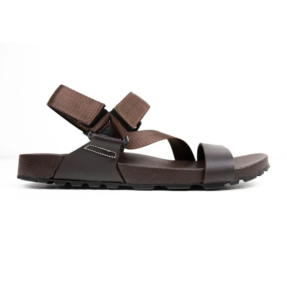 HEAVY Brown Leather Sandals VS9209
