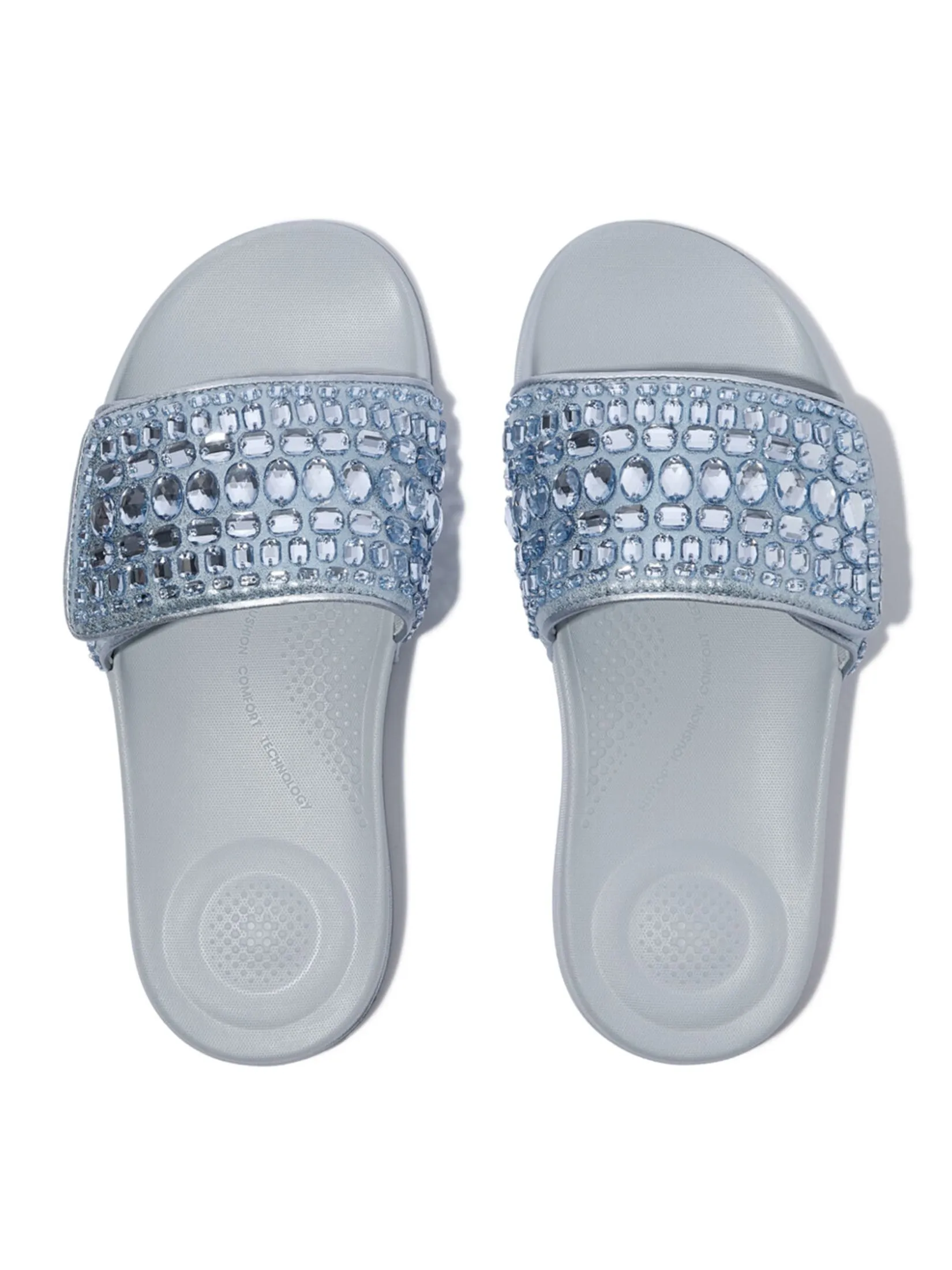 FitFlop™ WOMEN'S iQUSHION ADJ.MULTI-CRYSTAL S BLUE