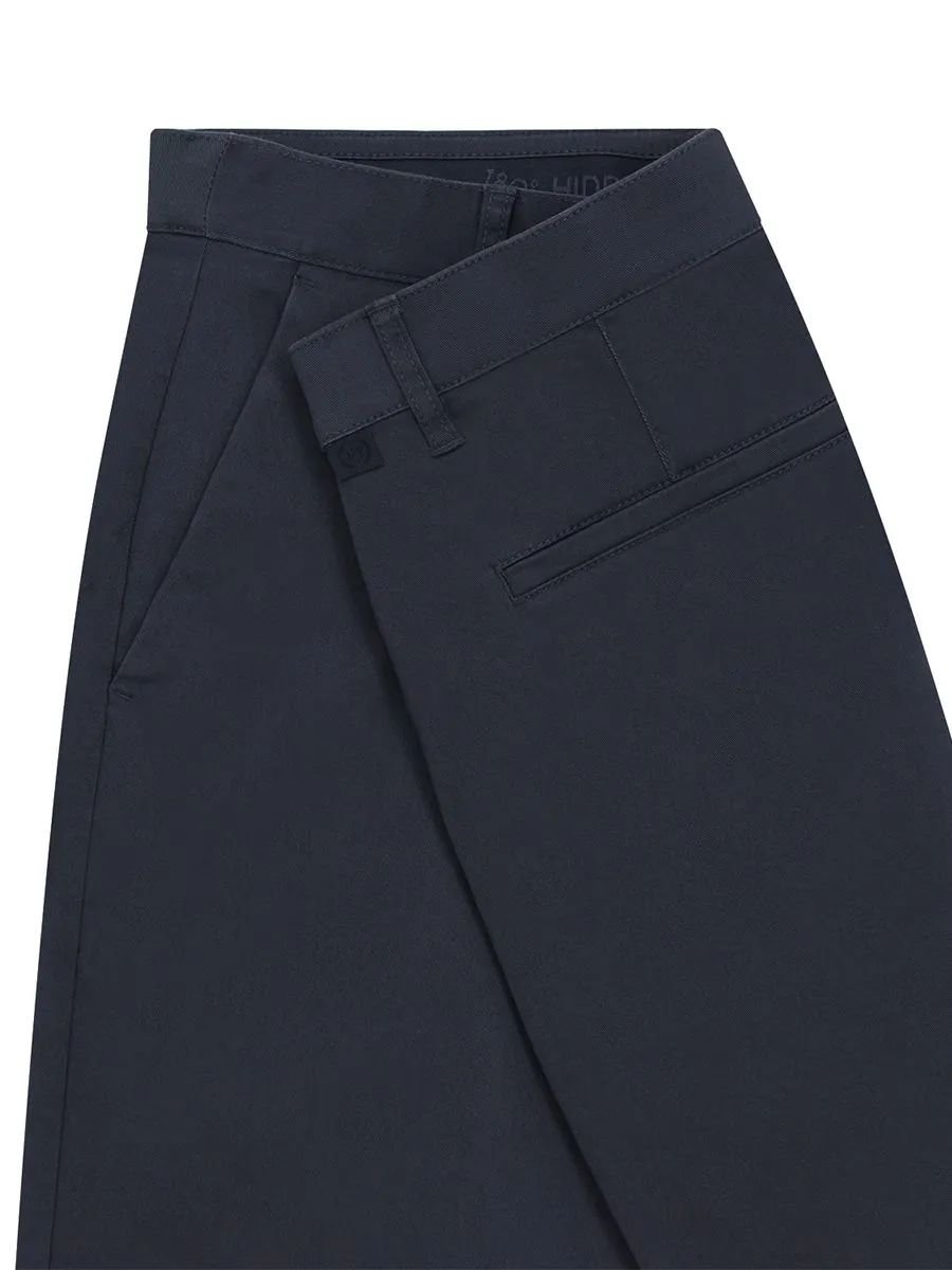 GIORDANO Men's Super Stretch Easy-Care Pants (180° Waistband) Atom Grey