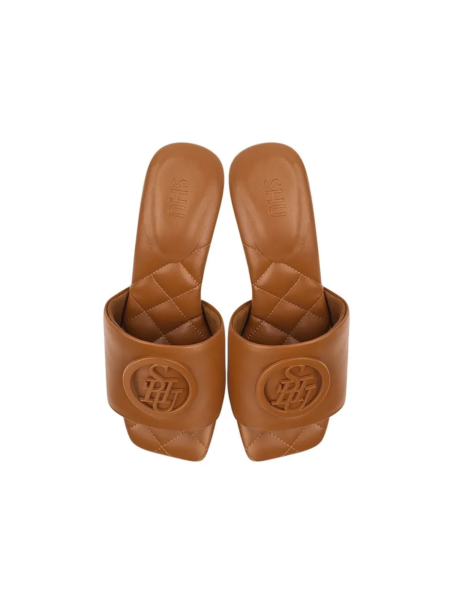 SHU WOMEN PALETTE SOFT 2" SIGNET ONTONE - BROWN