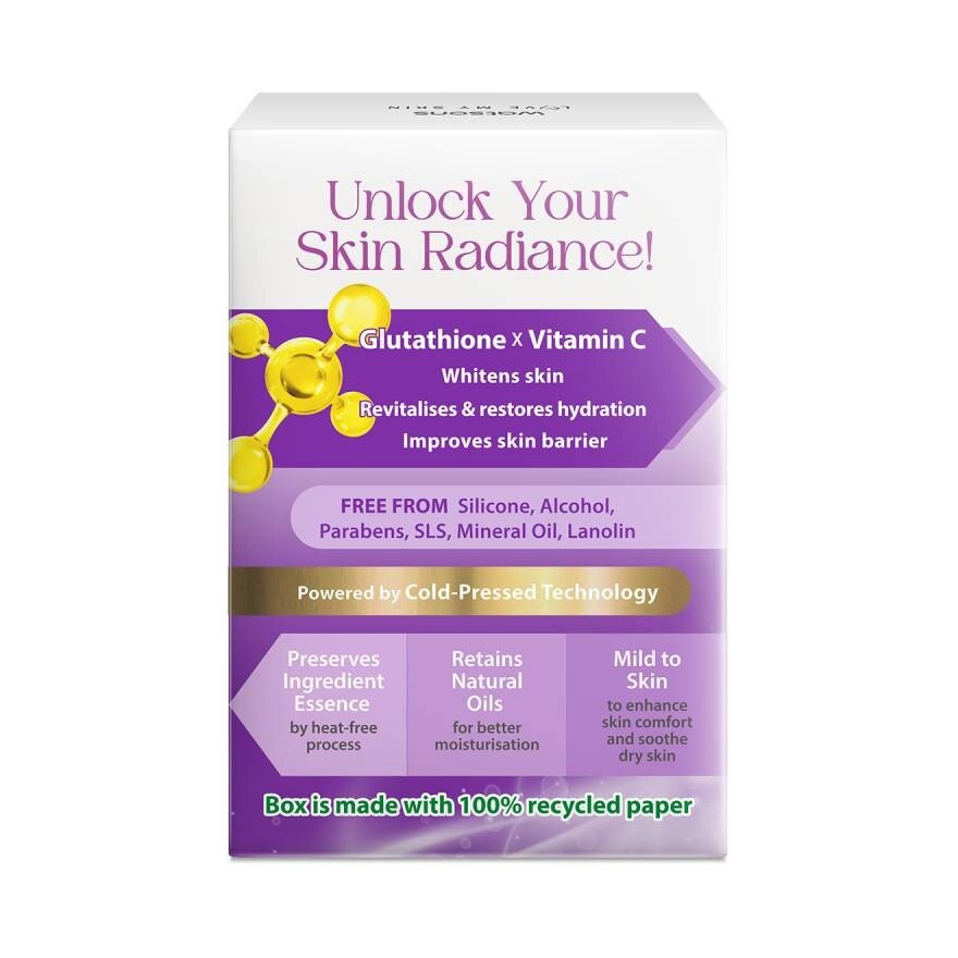 Watsons Glutathione Cold-Pressed Soap 135g.