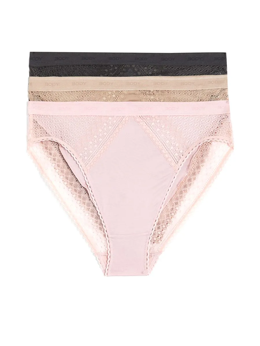 MARKS & SPENCER Women Knickers High Leg High Waisted 3 pcs T614817HD6