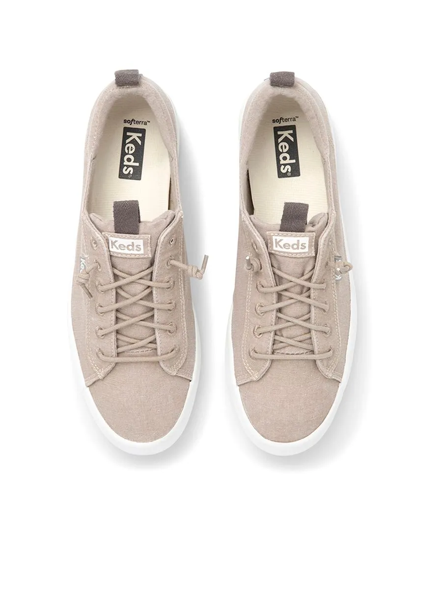 KEDS Women Kickback Canvas Grey
