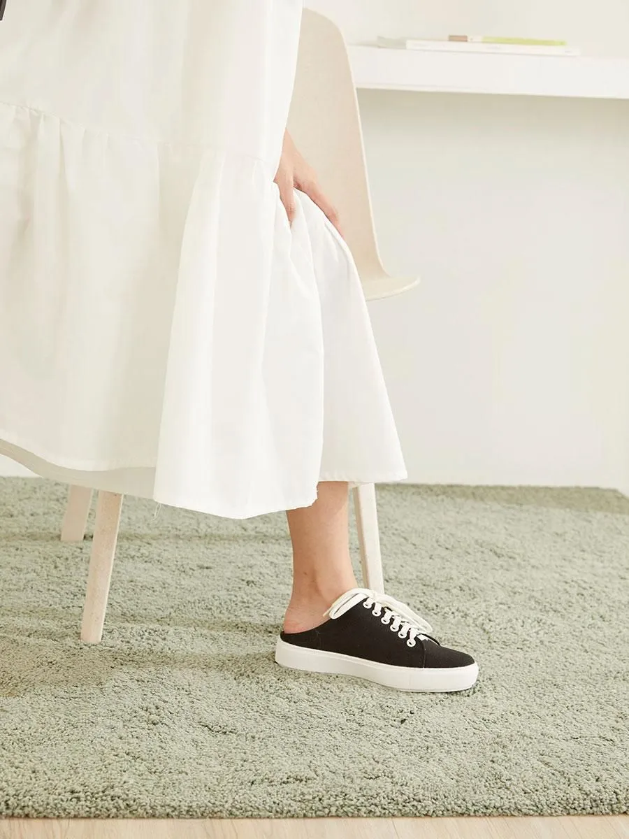 BUCKLE ME Slip-on Canvas BM20BK Black