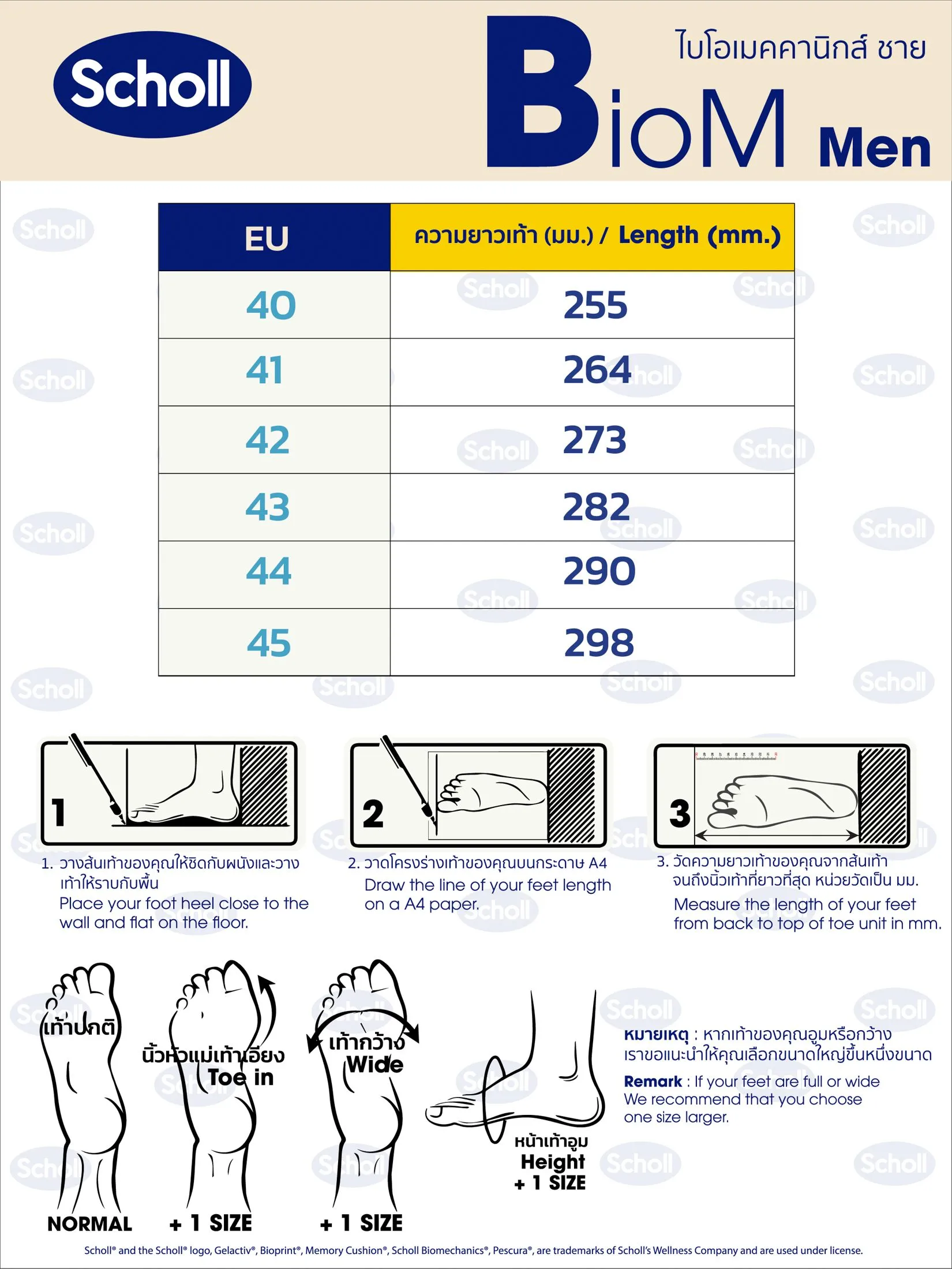 SCHOLL Biom Detriot Men's Shoe Beige